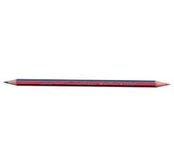 Faber-Castell 116000 pastello colorato Blu, Rosso 12 pz