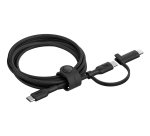 Belkin BoostCharge Pro câble USB USB 2.0 1,5 m USB C USB C/Lightning 0,48 Gbit/s 60 W Noir
