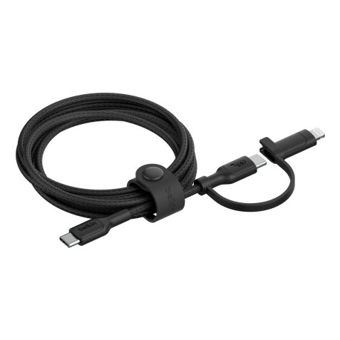 Belkin BoostCharge Pro câble USB USB 2.0 1,5 m USB C USB C/Lightning Noir