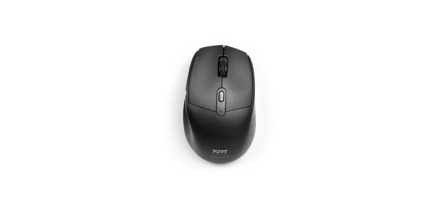 Port Designs 900715 souris Bureau Droitier RF sans fil + Bluetooth Optique 2400 DPI