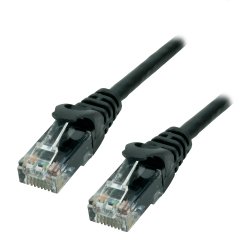 MCL FCC6M-5M/N câble de réseau Noir Cat6 U/UTP (UTP)