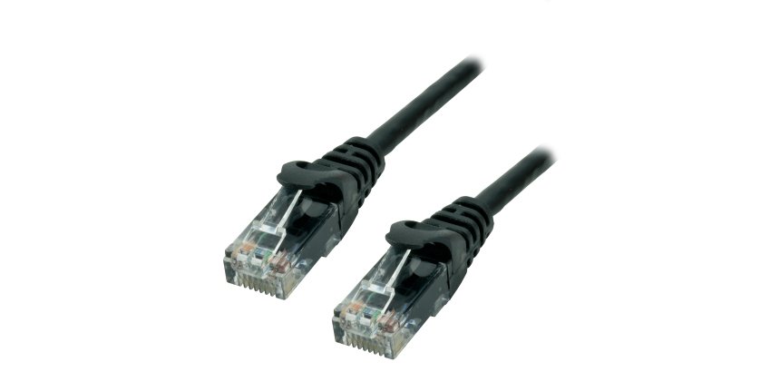 MCL FCC6M-5M/N câble de réseau Noir Cat6 U/UTP (UTP)