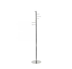 MAUL 9406496 porte-manteaux Colonne 7 crochet(s) Argent