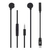 Ecouteurs semi intra-auriculaires - Noir ESSWEETCBK