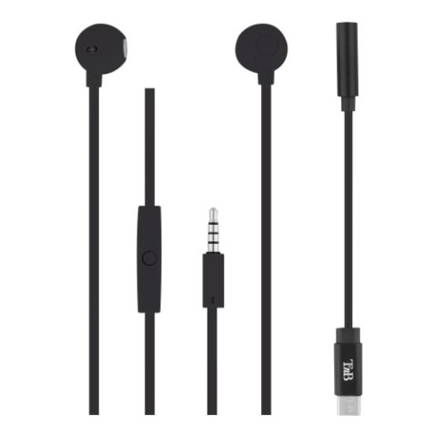Ecouteurs semi intra-auriculaires - Noir ESSWEETCBK