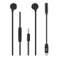 Ecouteurs semi intra-auriculaires - Noir ESSWEETCBK