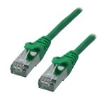 MCL FCC6ABMSHF-5M/V câble de réseau Vert Cat6a S/FTP (S-STP) Rond