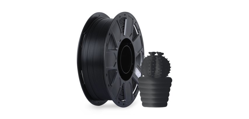 Creality 3301010122 matériel d'impression 3D Acide polylactique (PLA) Noir 1 kg