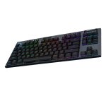 Logitech G G915 X LIGHTSPEED clavier Gaming USB + RF Wireless + Bluetooth AZERTY Français Noir