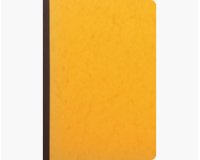 Piqûre 29,7x21cm à tête paresseuse 6 colonnes sur 1 page - 34 lignes - 80 pages - Couleurs assorties