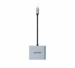 DICOTA D32063 station d'accueil Tablette/Smartphone/ordinateur portable Argent