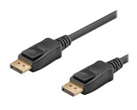DLH DY-TU3571B câble DisplayPort 2 m Noir