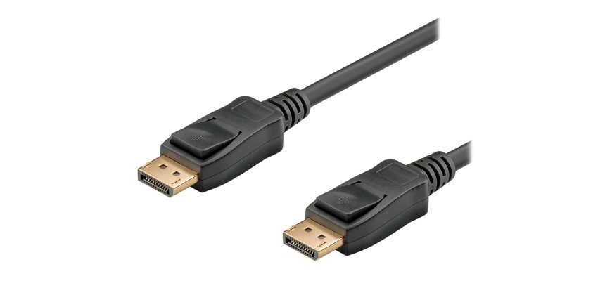 DLH DY-TU3571B câble DisplayPort 2 m Noir