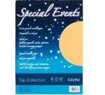 Carta metallizzata Special Events - A4 - 250 gr - bianco - Favini - conf. 10 fogli