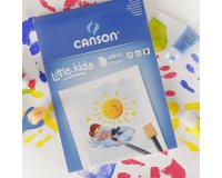 Bloc peinture canson papier dessin special gouache        resistant eau 200g a3         290x420mm 20 feuilles