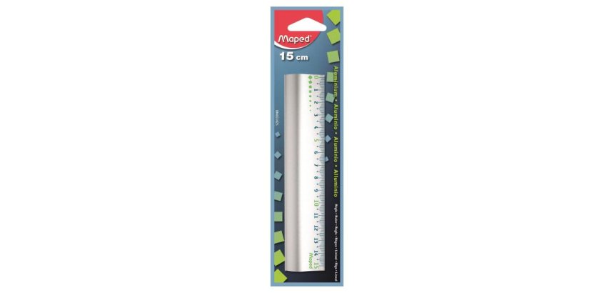 Règle aluminium 15 cm Maped