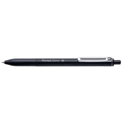 Pentel BX467-A ballpoint pen Black Clip-on retractable ballpoint pen
