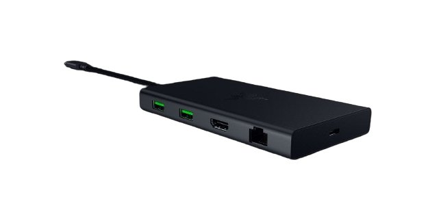 Razer USB-C Dock Avec fil USB 3.2 Gen 1 (3.1 Gen 1) Type-C Noir