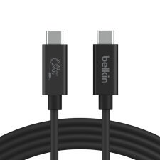 Belkin INZ004BT2MBK câble USB 2 m USB4 Gen 2x2 USB C Noir