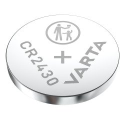 Varta LITHIUM Coin CR2430 (Batteria a bottone, 3V) Blister da 1