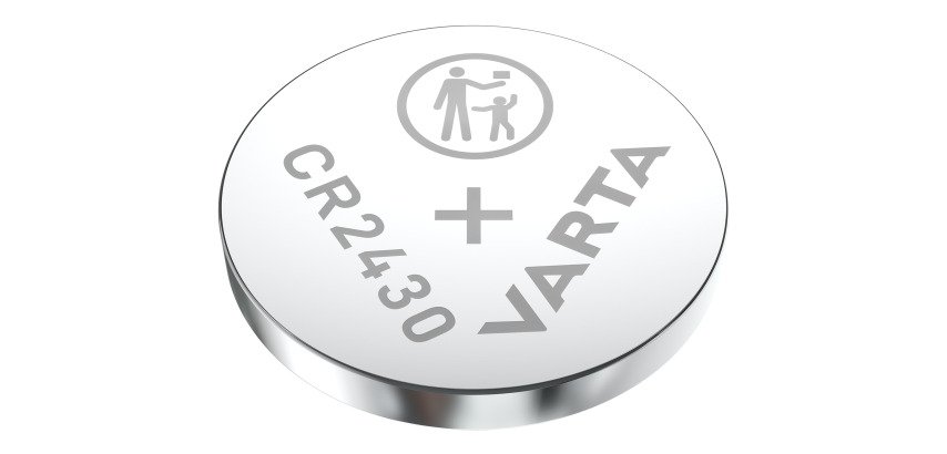 Varta LITHIUM Coin CR2430 (Batteria a bottone, 3V) Blister da 1