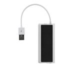T'nB HUBSLIM4 USB 2.0 480 Mbit/s Blanc