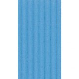 CARTON ONDULÉ, Rouleau moyenne cannelure 300g/m2 au format 50x70cm - Bleu pétrole