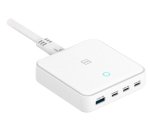 Tucano MA-DEGAN100-EU-W cargador de dispositivo móvil Portátil, Smartphone, Tableta Blanco Corriente alterna Carga rápida Interior