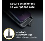 Intenso USB-C Charging Lanyard – Phone Necklace Cable, 60W Fast Charging, Adjustable Length, 1.65 m Nylon, USB-C to USB-C, green