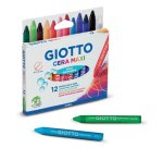 Giotto Astuccio 12 Cera Maxi - Diametro 11,5Mm