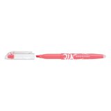 Surligneur pilot frixion light natural effacable       pointe moyenne biseautee      coloris rouge