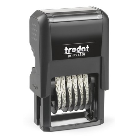 Trodat 4846 Autoinchiostrante Timbro con numero