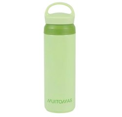 Muitomas WBOTTLE500GN drinking bottle Daily usage 500 ml Plastic Light Green, Green