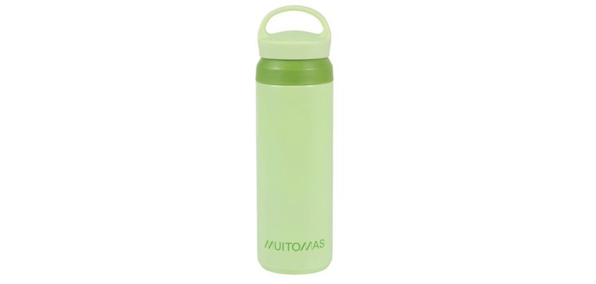 Muitomas WBOTTLE500GN drinking bottle Daily usage 500 ml Plastic Light Green, Green