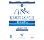Dessin à Grain bloc spiralé 30F A3 180g