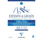 Dessin à Grain bloc collé 30F A3 180g