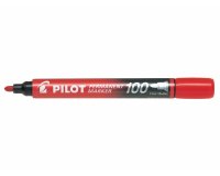 Marqueur permanent MARKER 100 pointe conique fine encre rouge