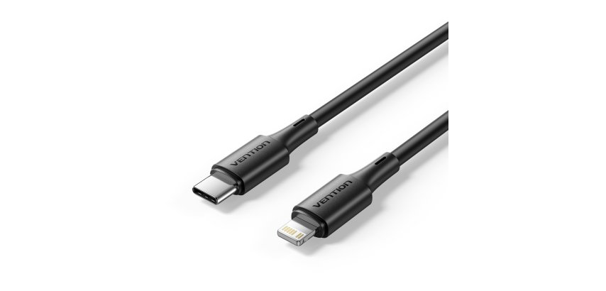 Vention LATBBH cable de conector Lightning 0,9 m Negro