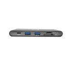 Tripp Lite U442-DOCK3-B station d'accueil Avec fil USB 3.2 Gen 2 (3.1 Gen 2) Type-C Noir