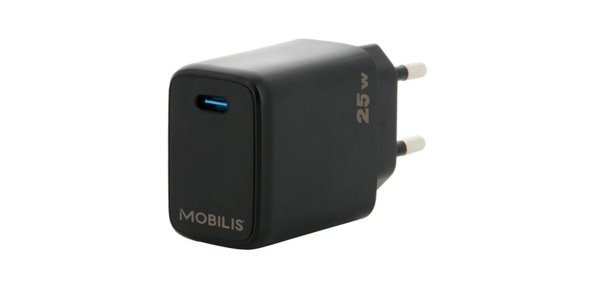 Mobilis 001380 chargeur d'appareils mobiles Universel Noir Secteur Charge rapide Intérieure