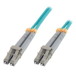 MCL FJOM3Z/LCLC câble InfiniBand et à fibres optiques 5 m LC LC/LC Couleur aqua