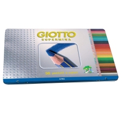 Giotto Scatola Metallo 36 Supermina - Diametro Mina 3,8Mm