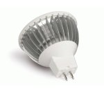 Hamlet Faretto a LED MR16 da 5w a luce fredda con apertura di 38° flusso luminoso 200 lm