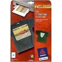 Boîte de 4 feuilles transferts pour tee-shirt Noir ou foncé