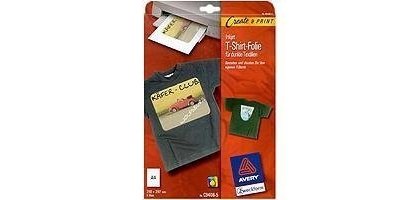 Feuille de transfert 210 x 297 pour tee-shirt noir ou foncé - Boîte de 4
