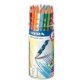 Pot de 48 crayons de couleur ergonomiques triangulaires Groove Slim, couleurs assorties