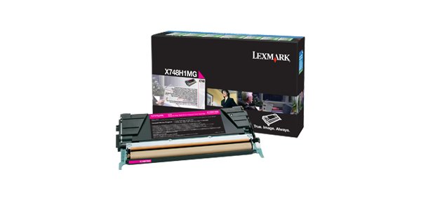 Lexmark X748H1MG Cartouche de toner 1 pièce(s) Original Magenta