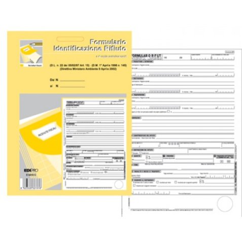 Edipro E0210C accounting form/book A4