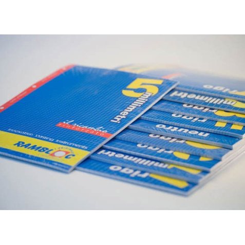 Rambloc Ricambi A4 writing notebook 40 sheets White