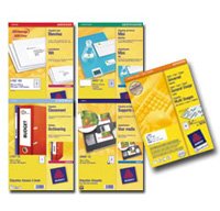 Etiquette matricielle pour ordinateur, 125 x 74 mm